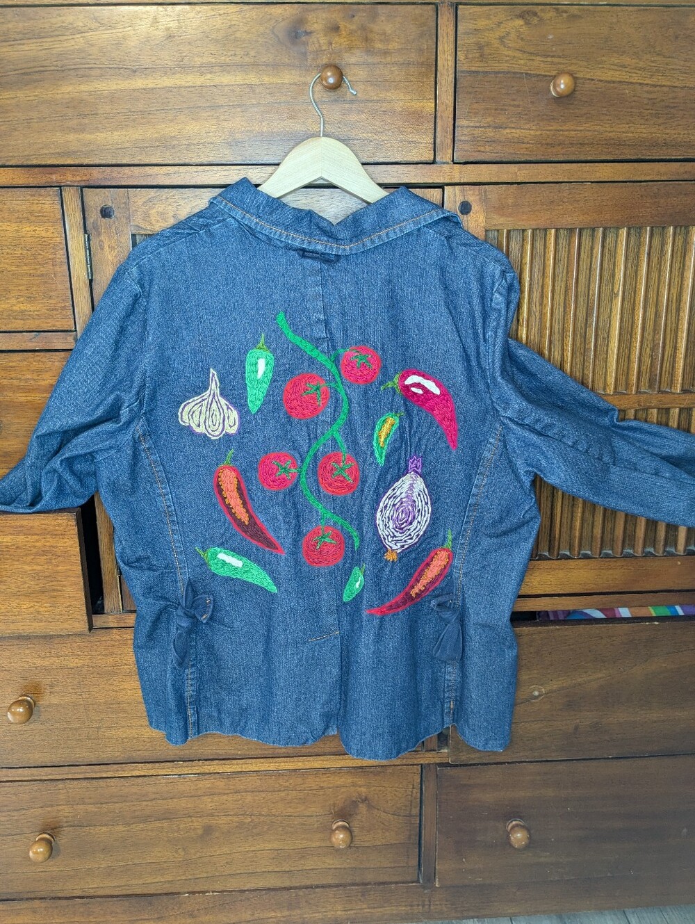 Salsa Vegetable Denim Jacket